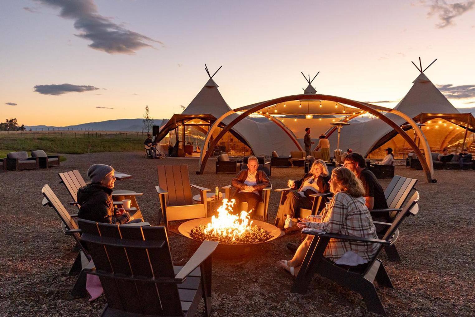 Under Canvas North Yellowstone - Paradise Valley Livingston Zewnętrze zdjęcie